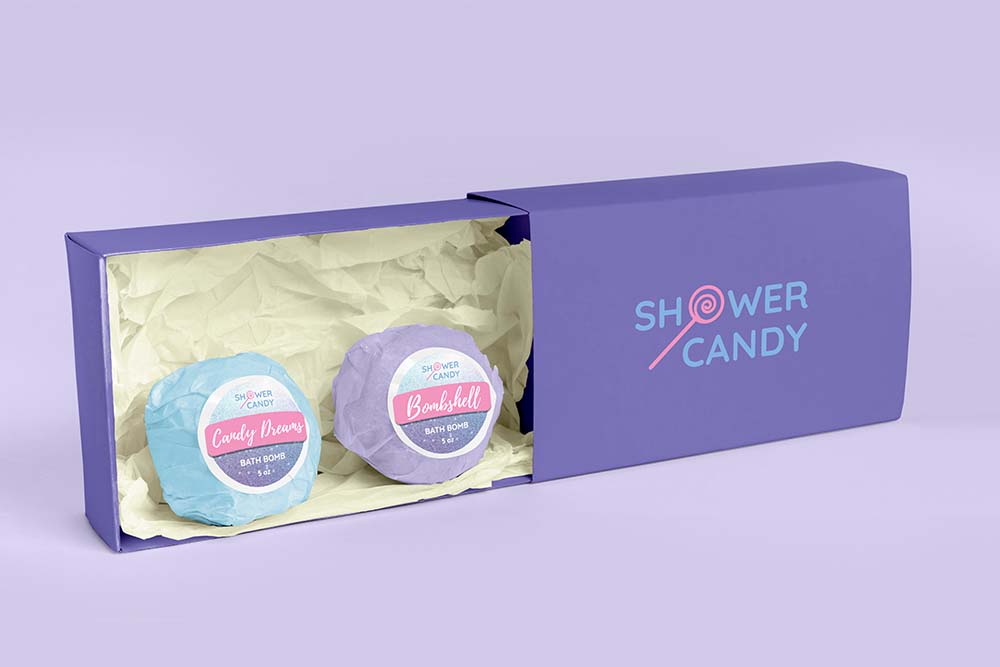 services packaging shower candy